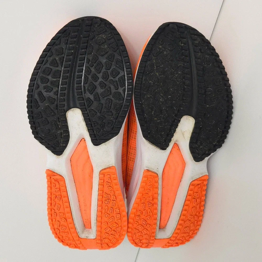 Adidas Neo FluidFlash Neon Orange & Black Cloudform‎ Sneakers- Men's 4.5